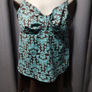 Tankini 2 piece swimsuit